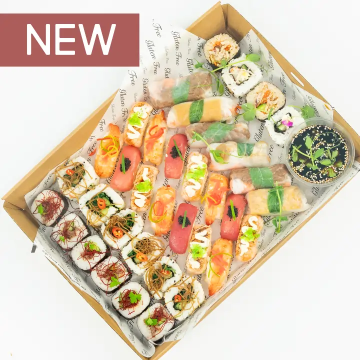 low-res-Drop-Off-catering---Sushi-Nigiri-Rice-paper-rolls----cover-w-New-tag