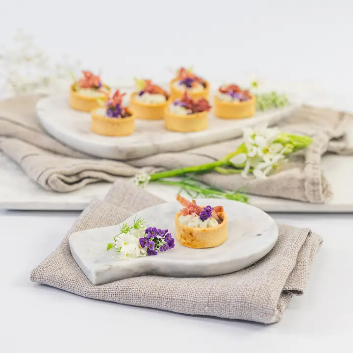prosciutto tartlet