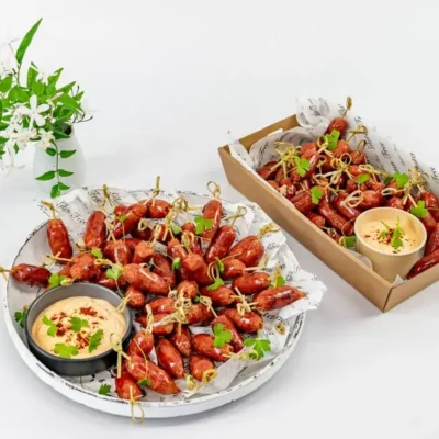 Mini chorizo, smokey paprika aioli