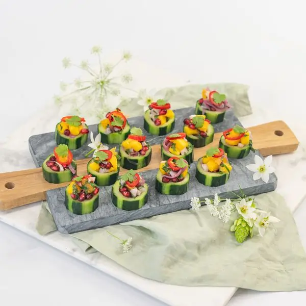 Mngo & lychee cucumber disc