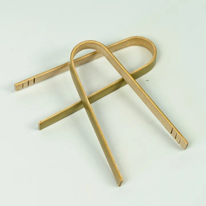 Bamboo tongs