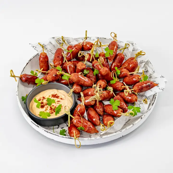Mini chorizo, smokey paprika aioli