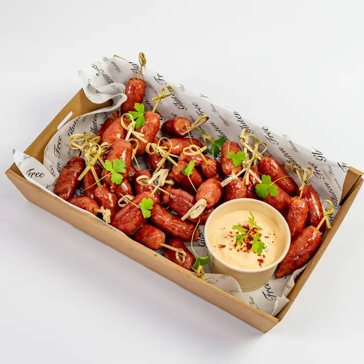 Mini chorizo, smokey paprika aioli