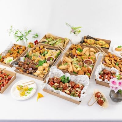Festive party platters