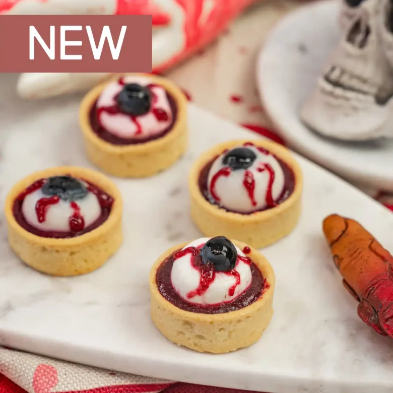 Evil Eyeball Mini Tarts