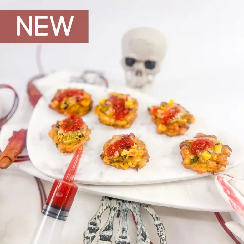 Crime Scene Corn Fritters