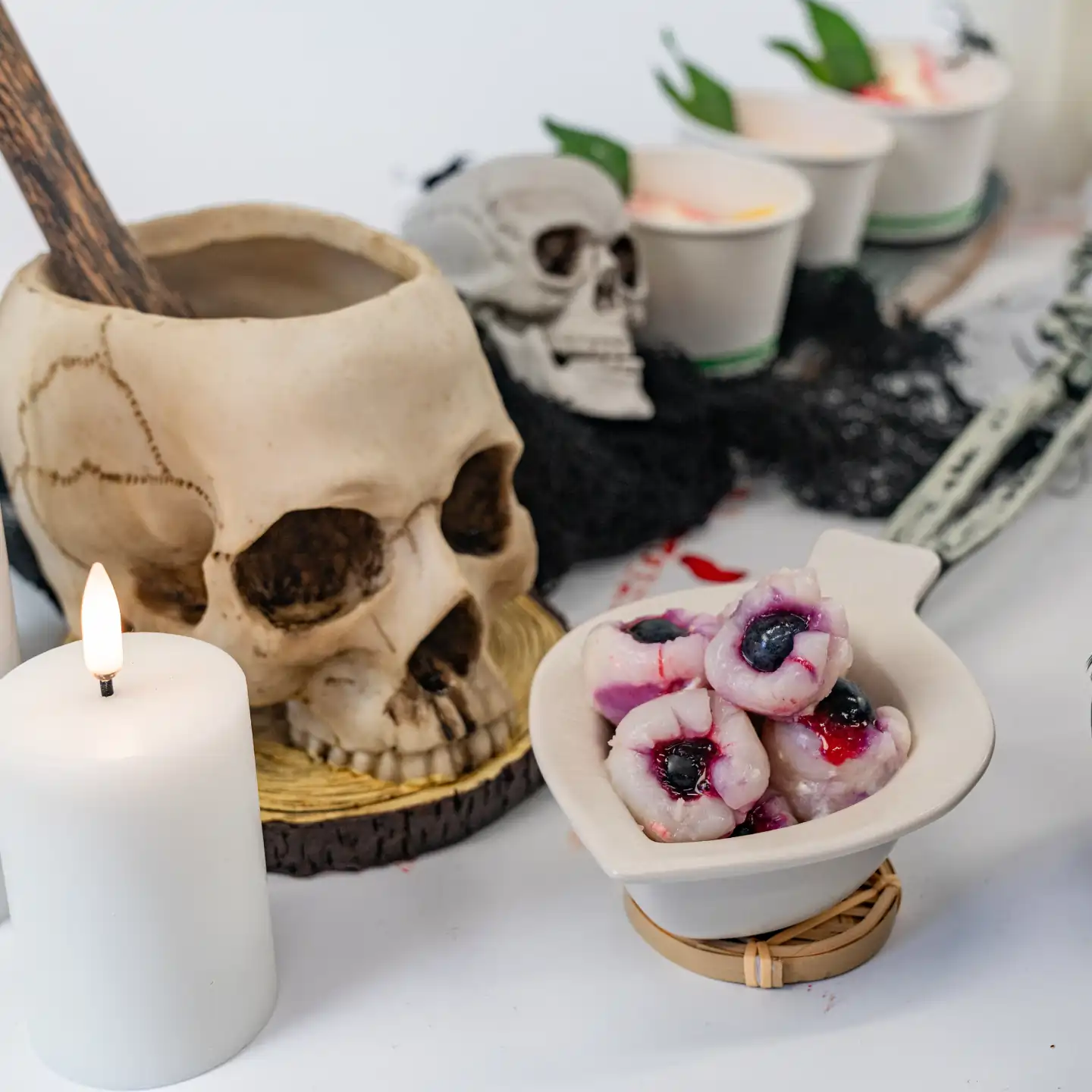 Haunted Lychee Bites