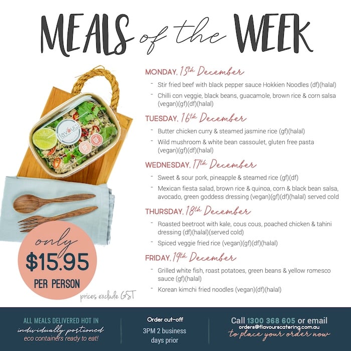 Individual Gourmet Meal