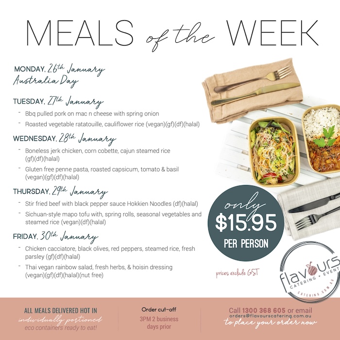 Individual Gourmet Meal