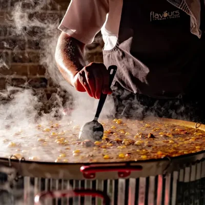 World-Inspired Food Stations
