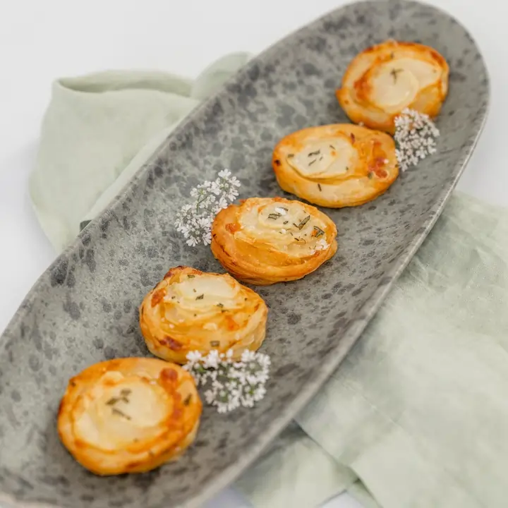 Potato, rosemary & truffle oil galette