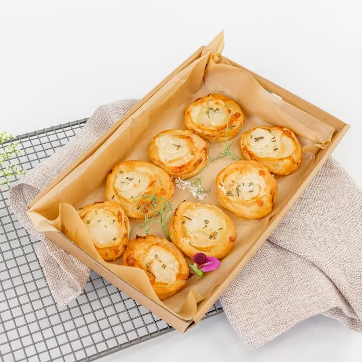 Potato, rosemary & truffle oil galette