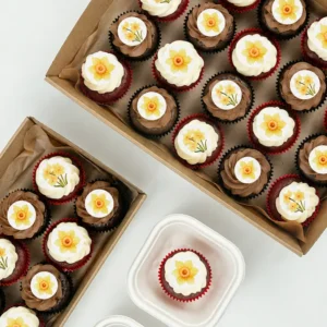 Daffodil Day Cupcakes