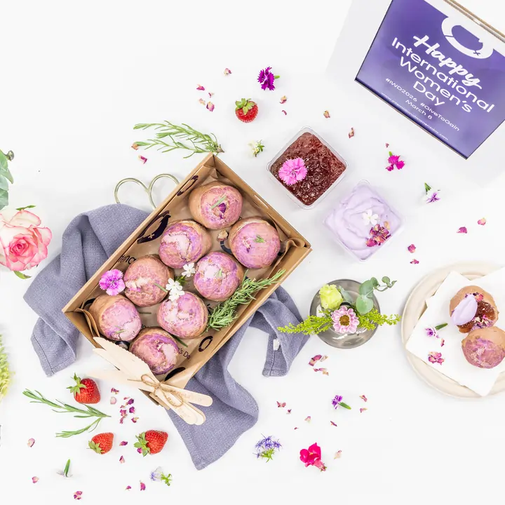 International Women’s Day Lavender Scones