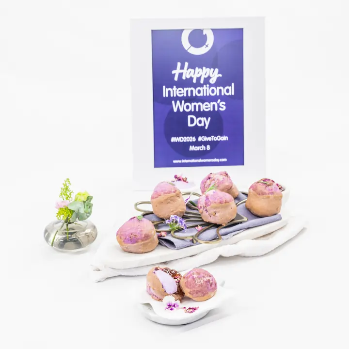International Women’s Day Lavender Scones