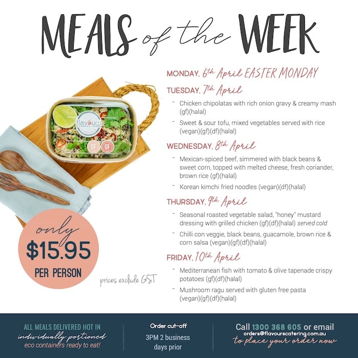 Individual Gourmet Meal