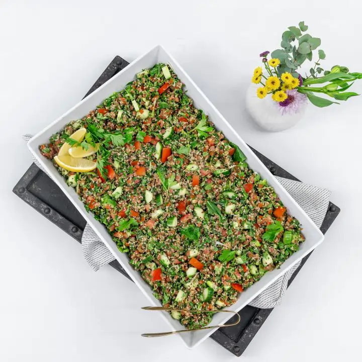 Classic tabbouleh salad - Shared platter