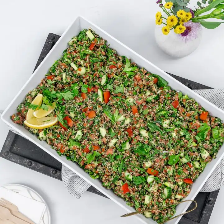 Classic tabbouleh salad - Shared platter