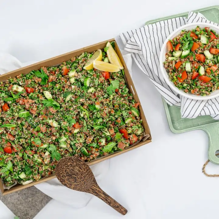 Classic tabbouleh salad