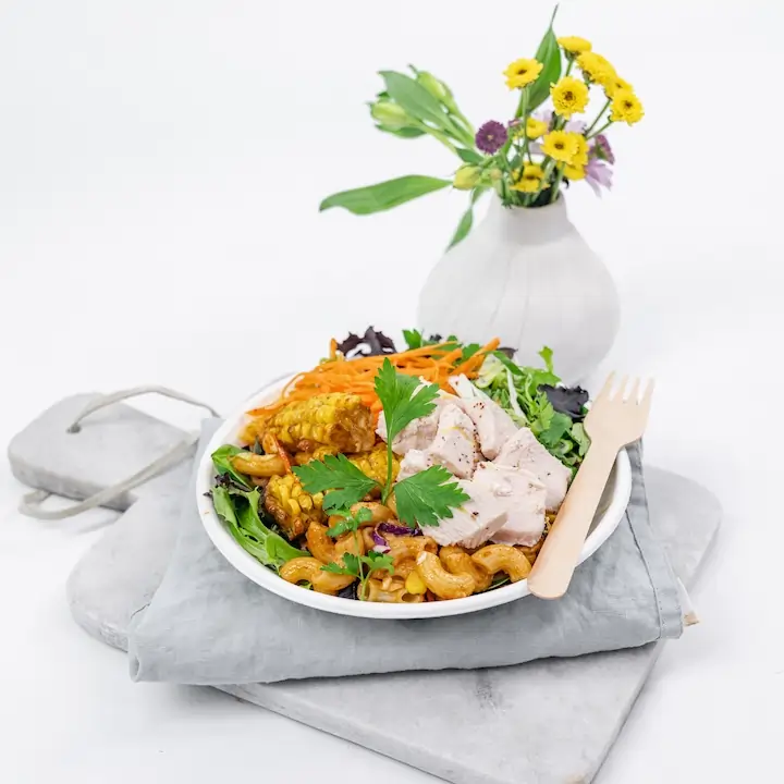 Smoked chipotle macaroni salad - Shared platter