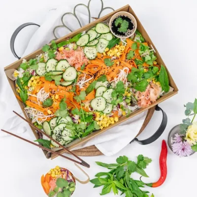 Japanese poke bowl - Shared platter