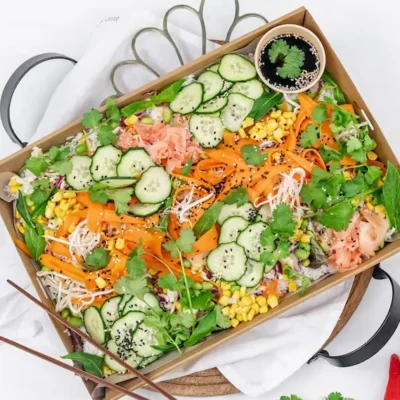 Japanese poke bowl - Shared platter