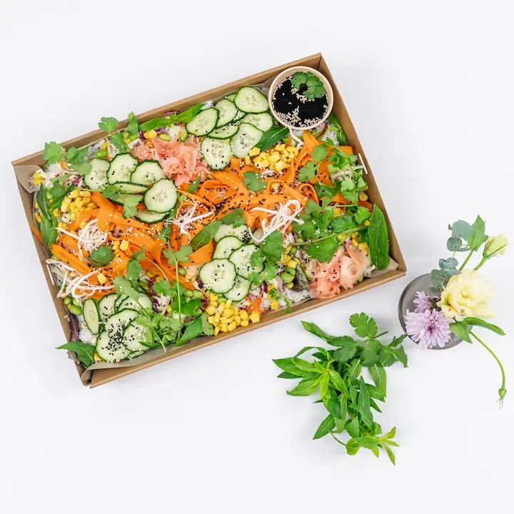 Japanese poke bowl