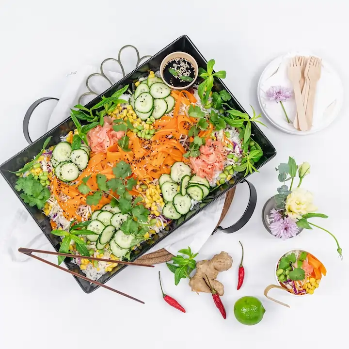 Japanese poke bowl