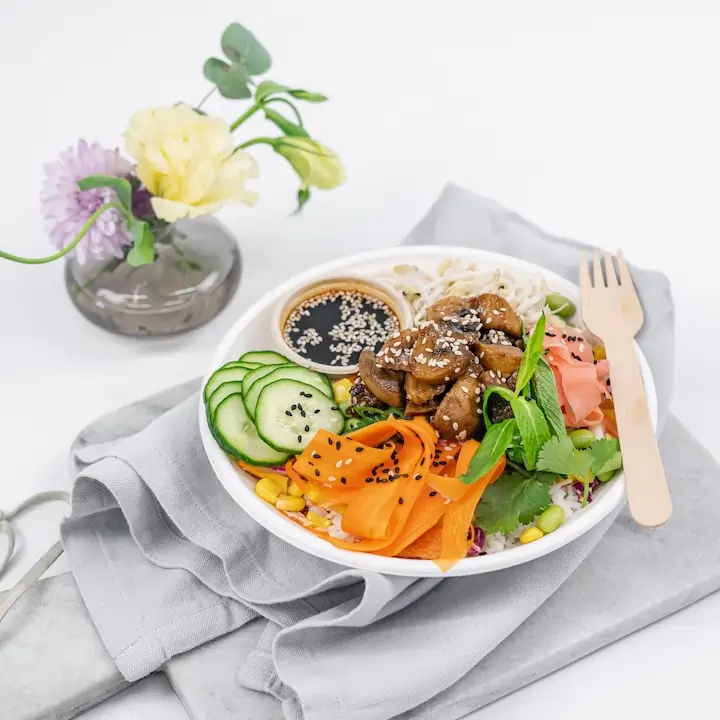 Japanese poke bowl