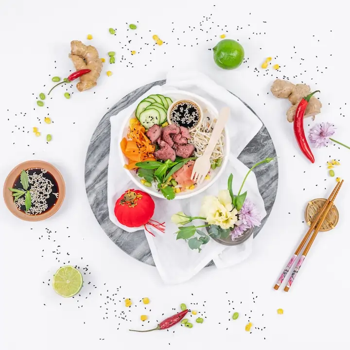 Japanese poke bowl