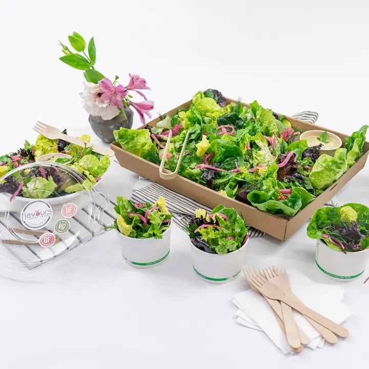 Seasonal leafy greens & herb salad