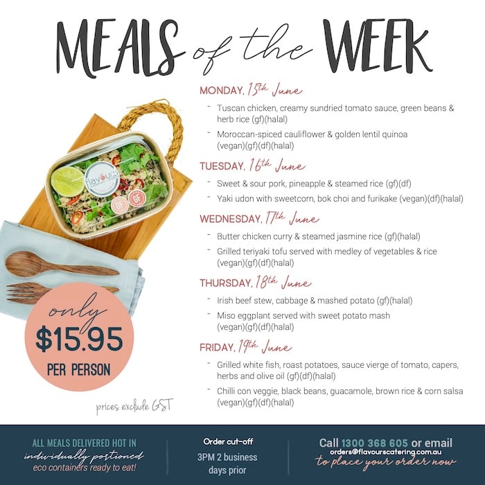 Individual Gourmet Meal