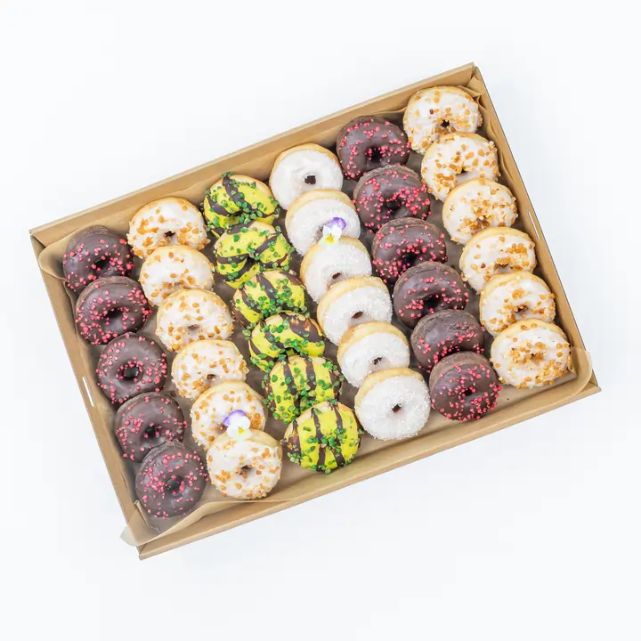 Mini Filled Donut Box