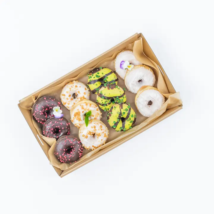 Mini Filled Donut Box
