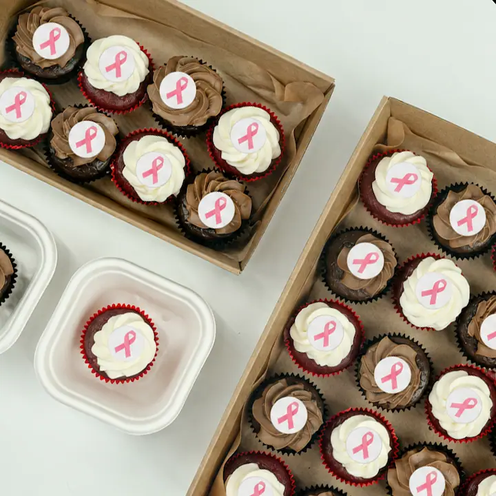 Pink Ribbon Day Cupcakes