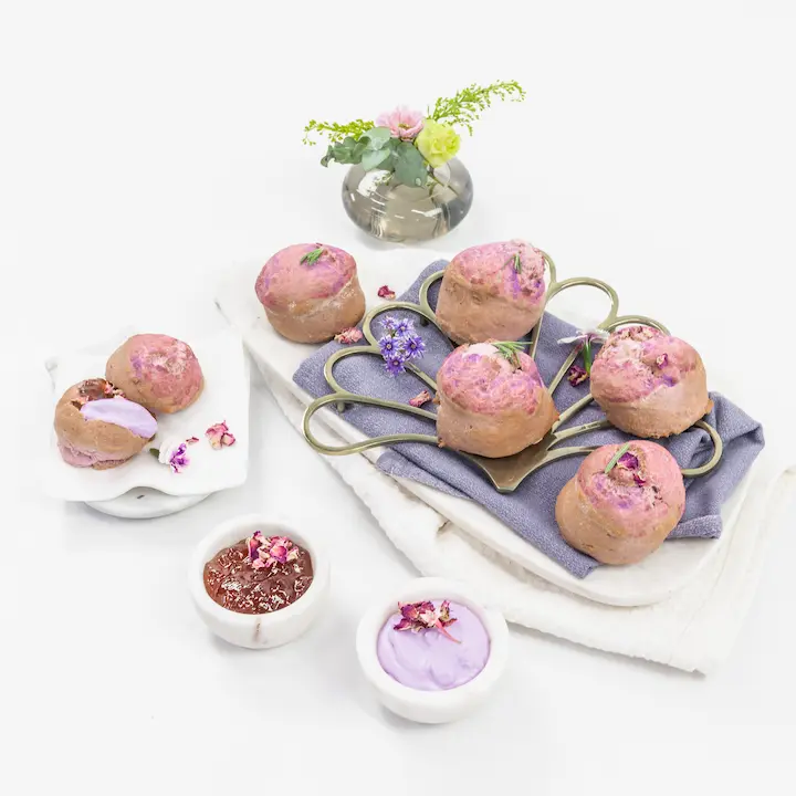 lavender scones - pink ribbon day catering