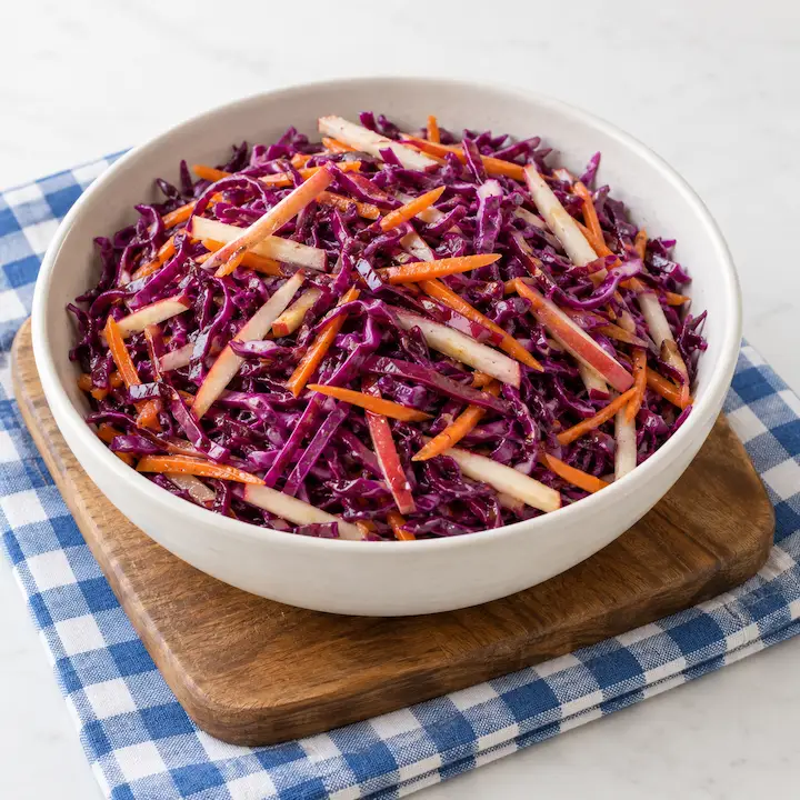 Apfel & Rotkohl Slaw – Apple & Red Cabbage Apfel & Rotkohl Slaw – Apple & Red Cabbage
