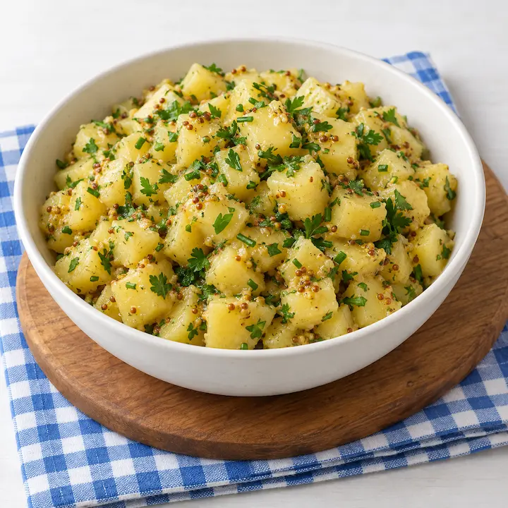 German Kartoffelsalat – Mustard Potato Salad German Kartoffelsalat – Mustard Potato Salad